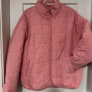 XL Bubblegum Pink Winter Coat